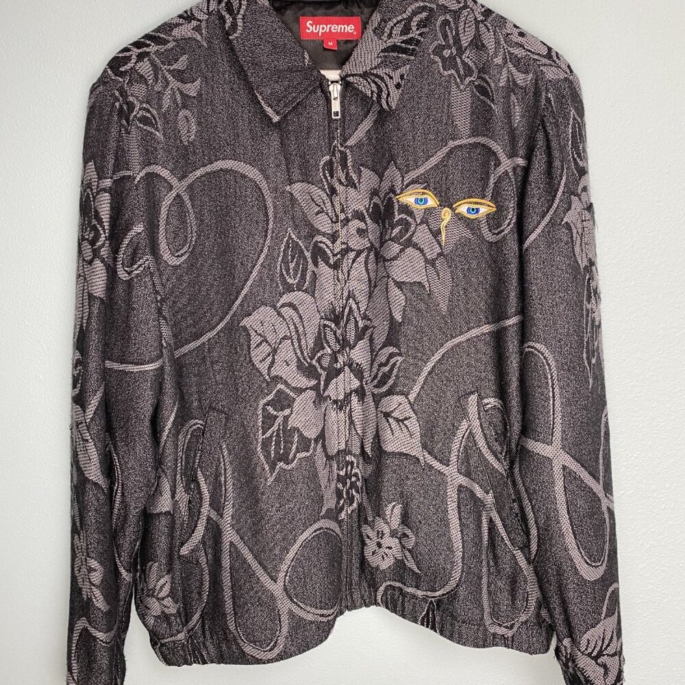 Supreme SS17 Truth Tour Jacket - Black Size M Preowned - Picture 4 of 10